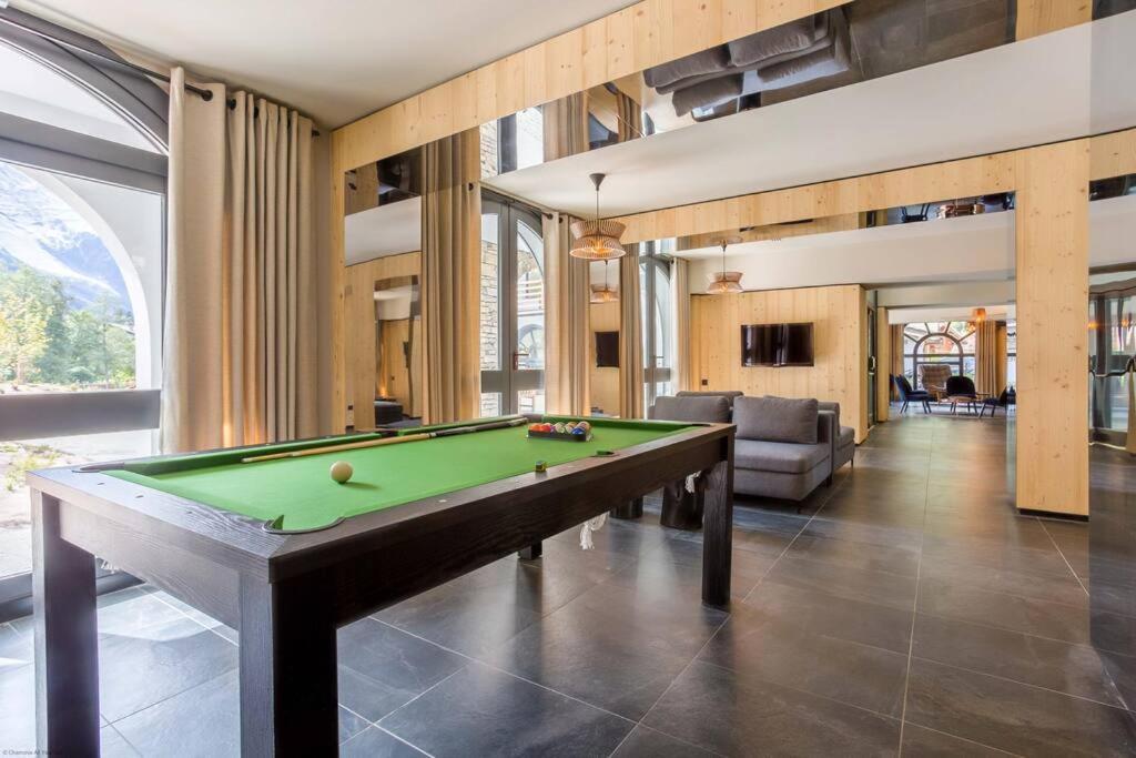 Modern 2Br 5* Pool Gym Spa Garage Mont-Blanc View Chamonix Bagian luar foto